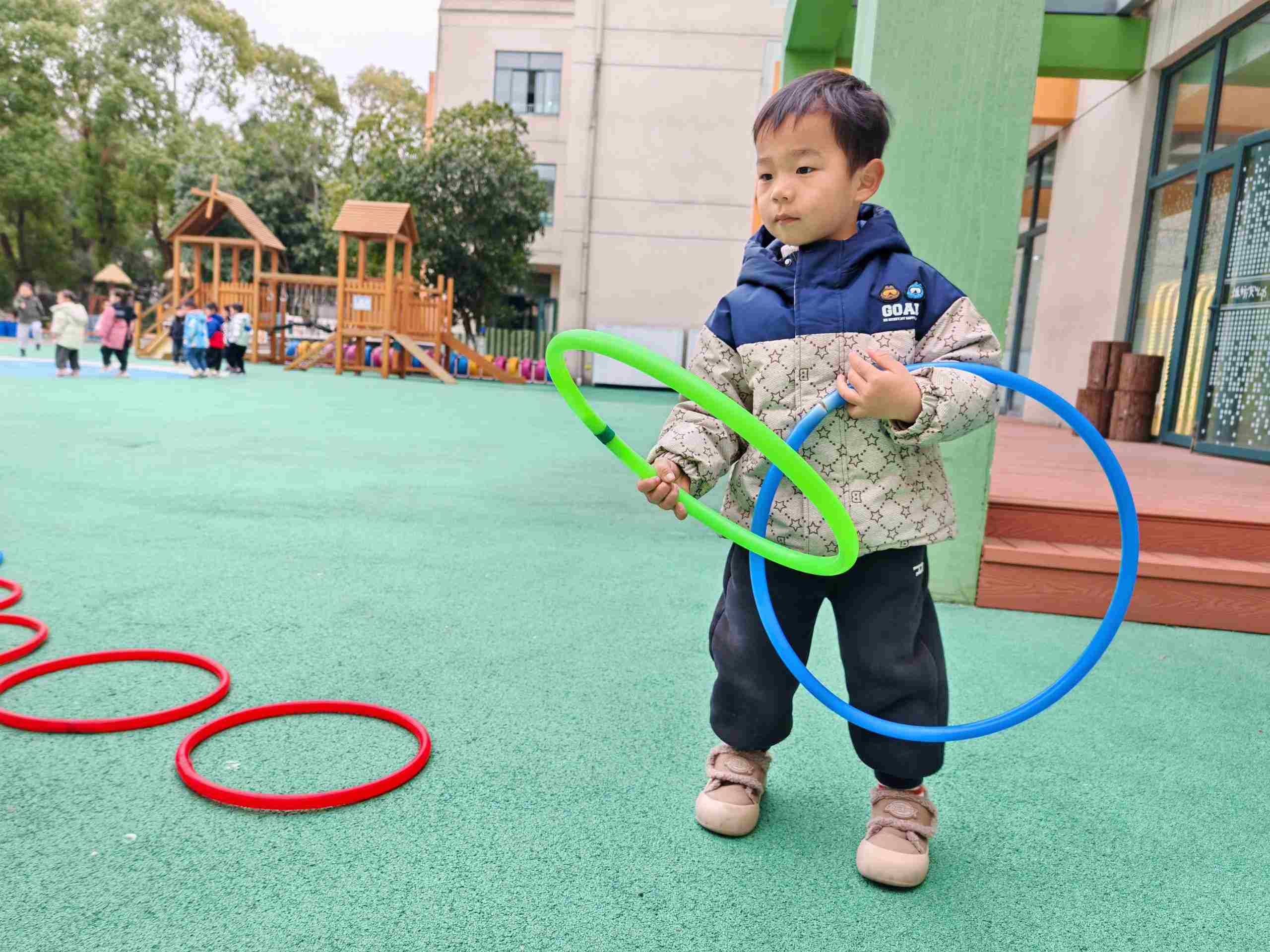 小6班：做操