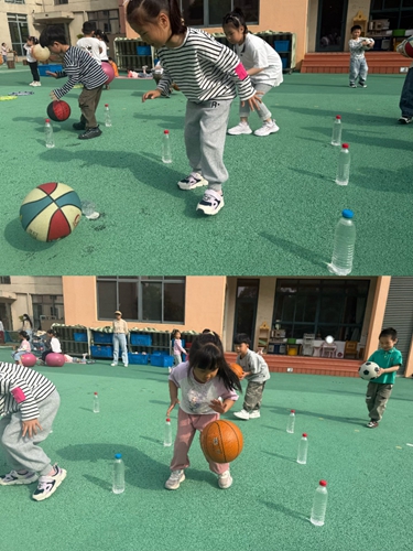 中3班：趣球对对碰
