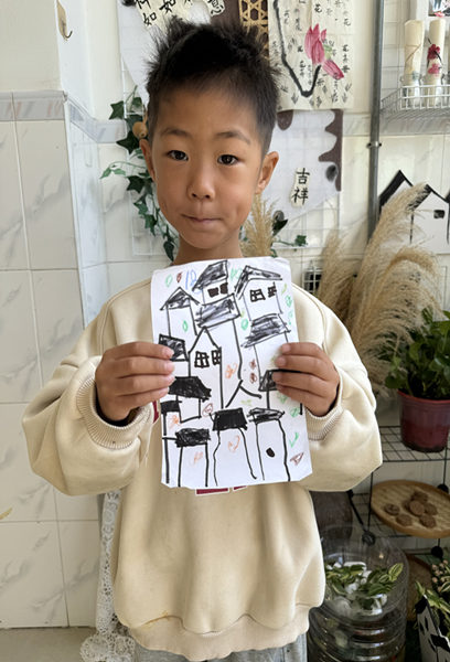 新惠园中1班：我心中的名画
