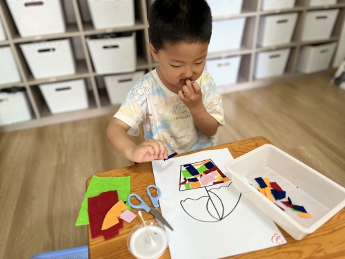 新惠园中2班：区角